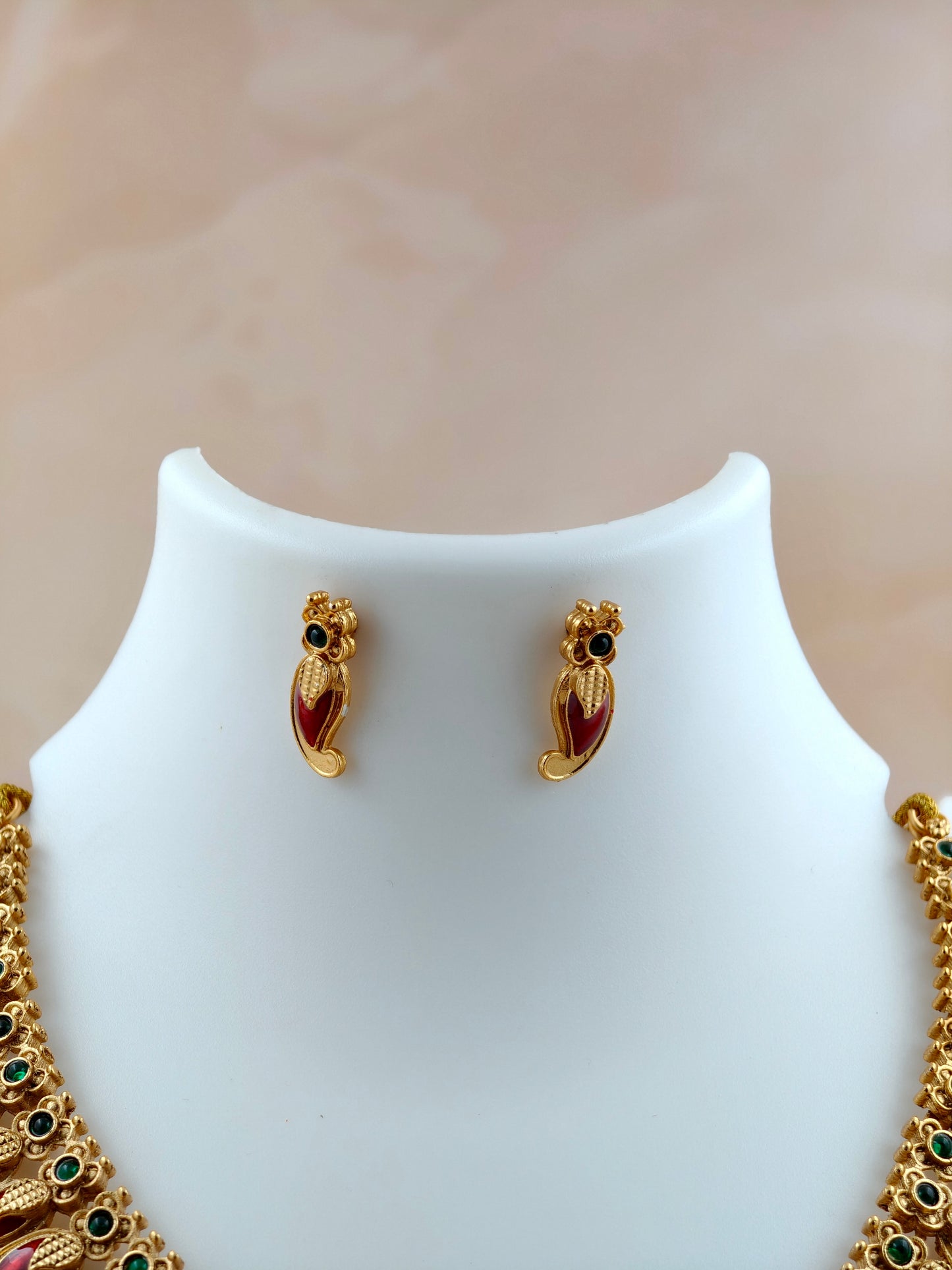 Premium Mango Necklace Red