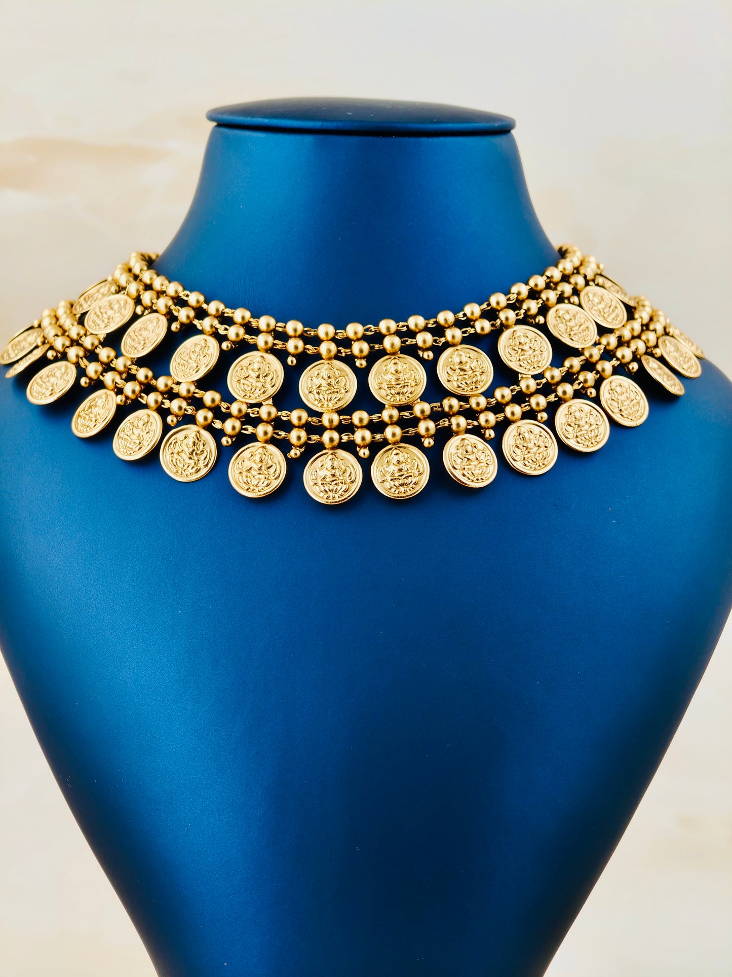 Stunning Double layer Coin Necklace