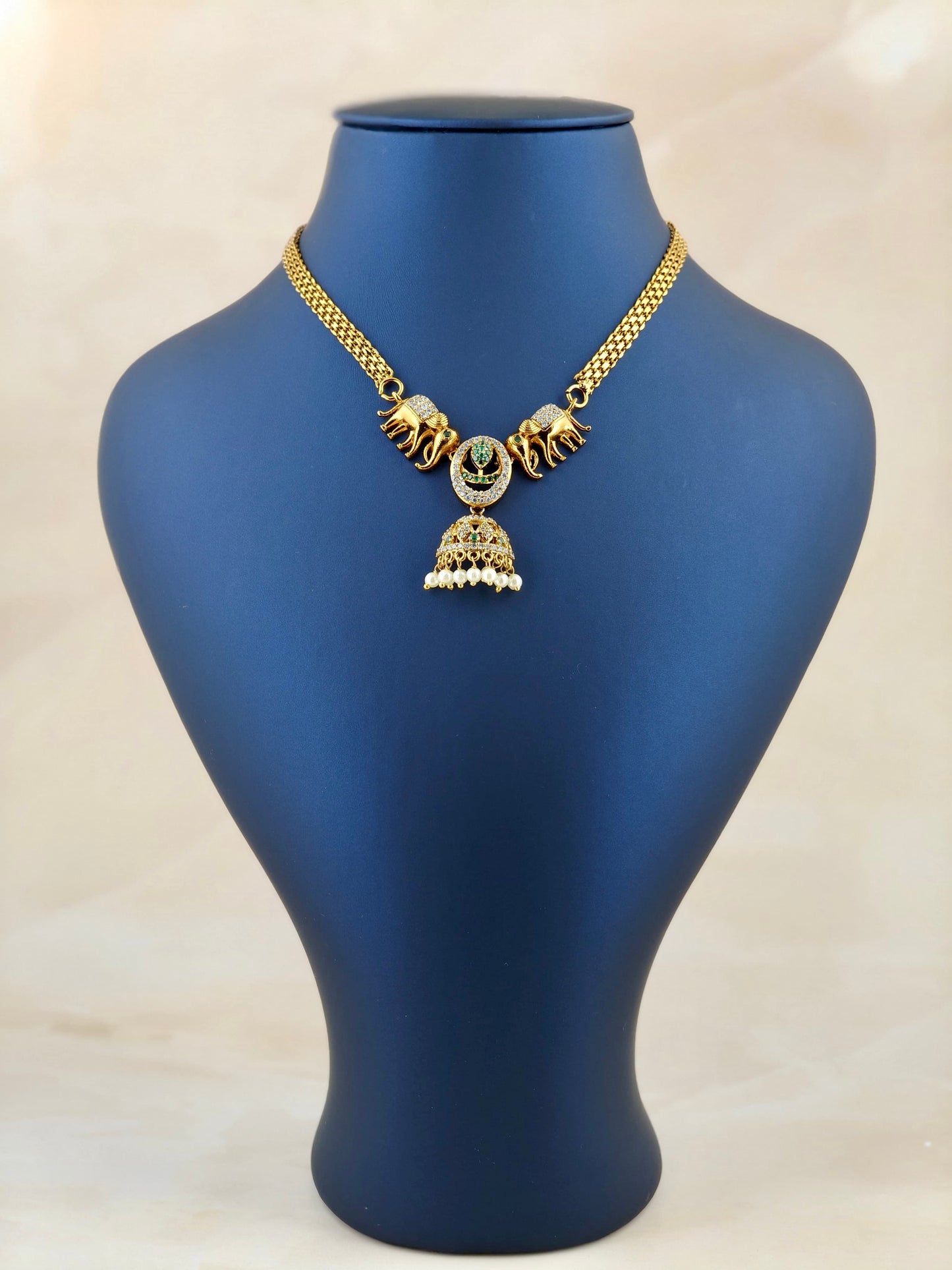 Cutie Elephant Pendant Necklace