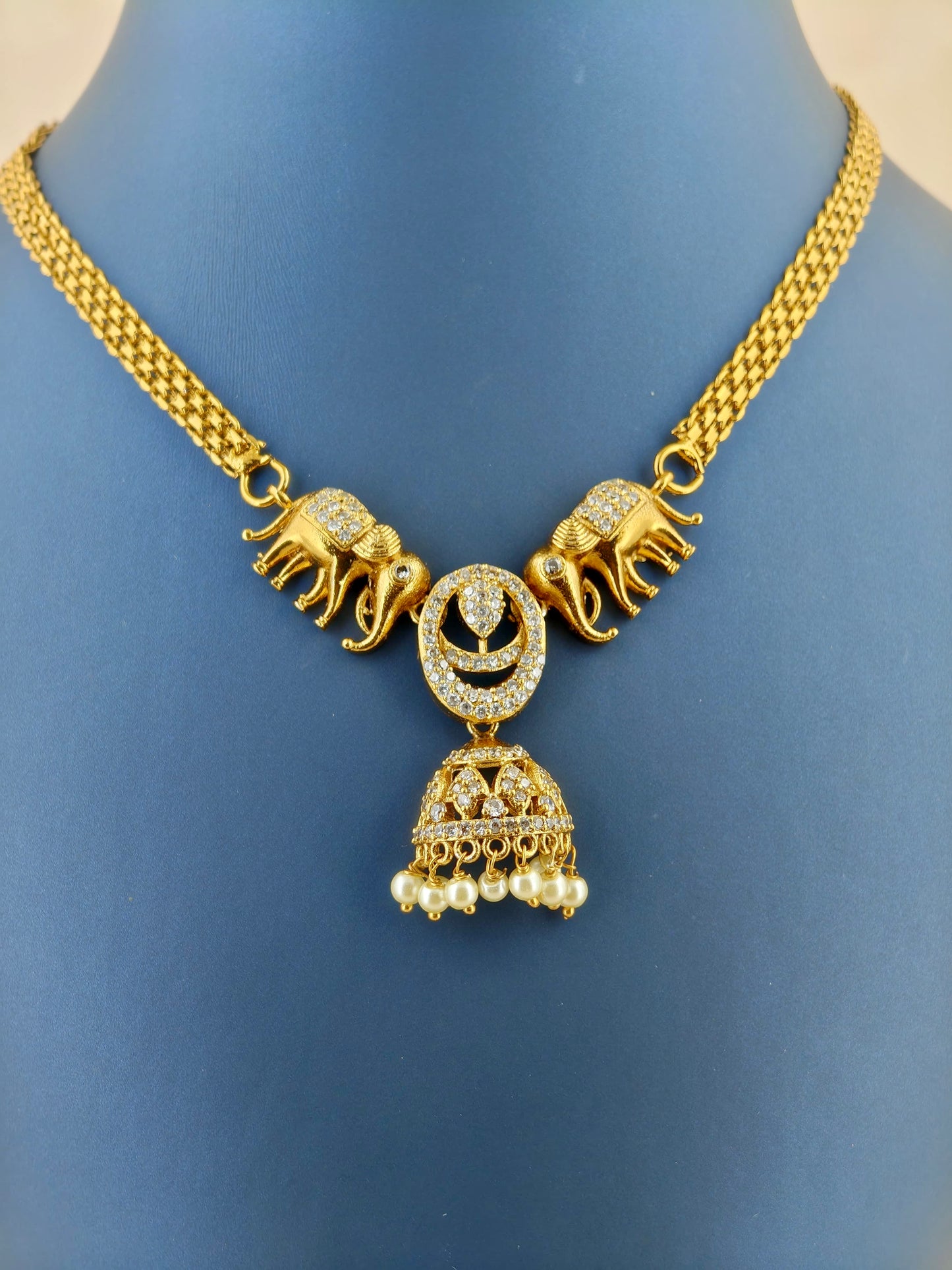 Cutie Elephant Pendant Necklace