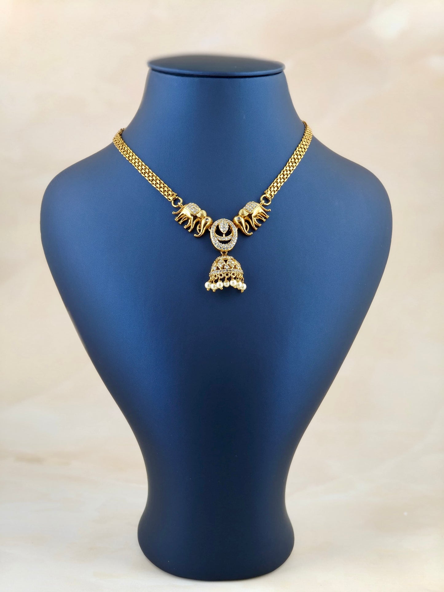 Cutie Elephant Pendant Necklace