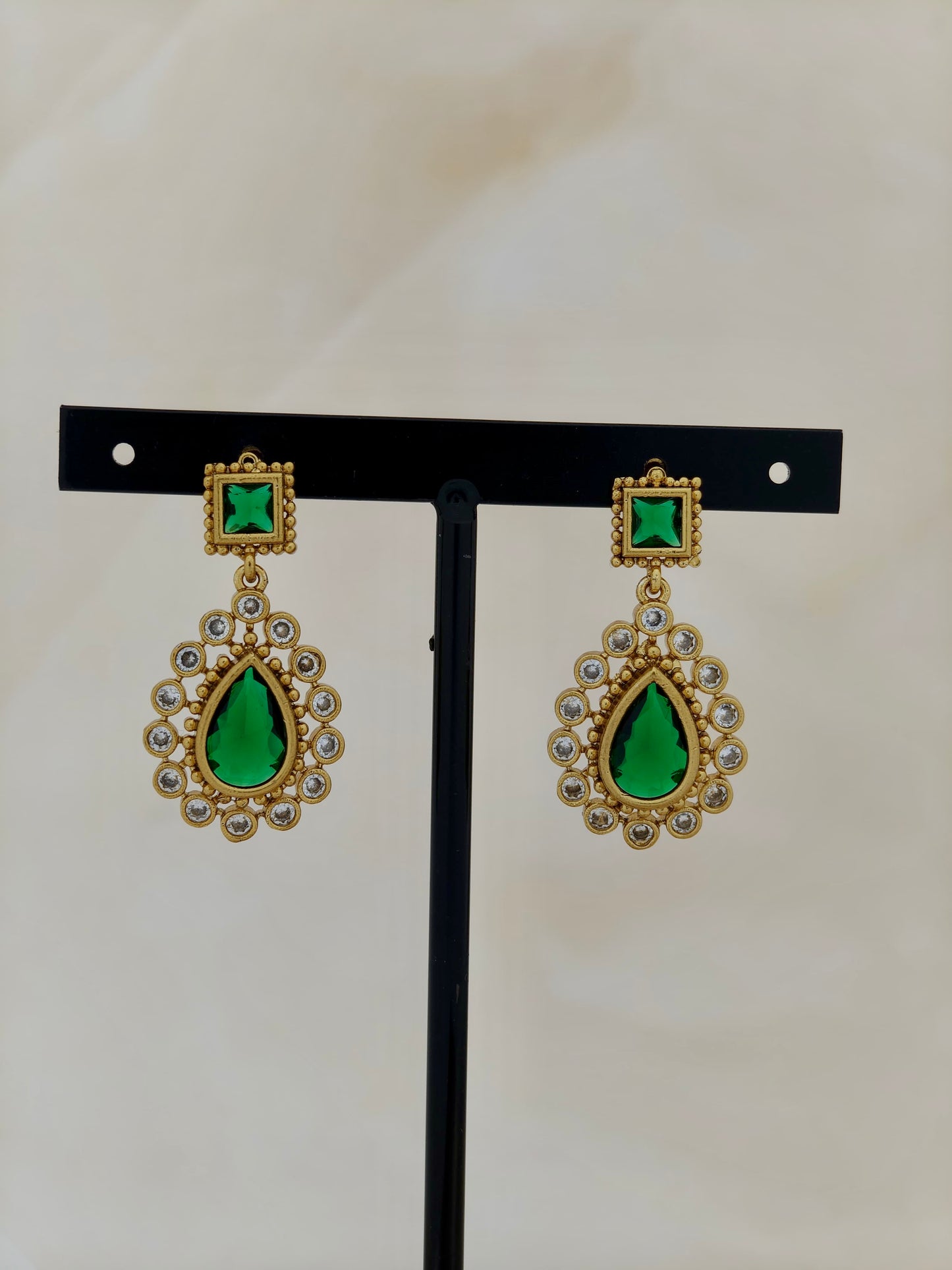 Premium Haaram in Emerald Green