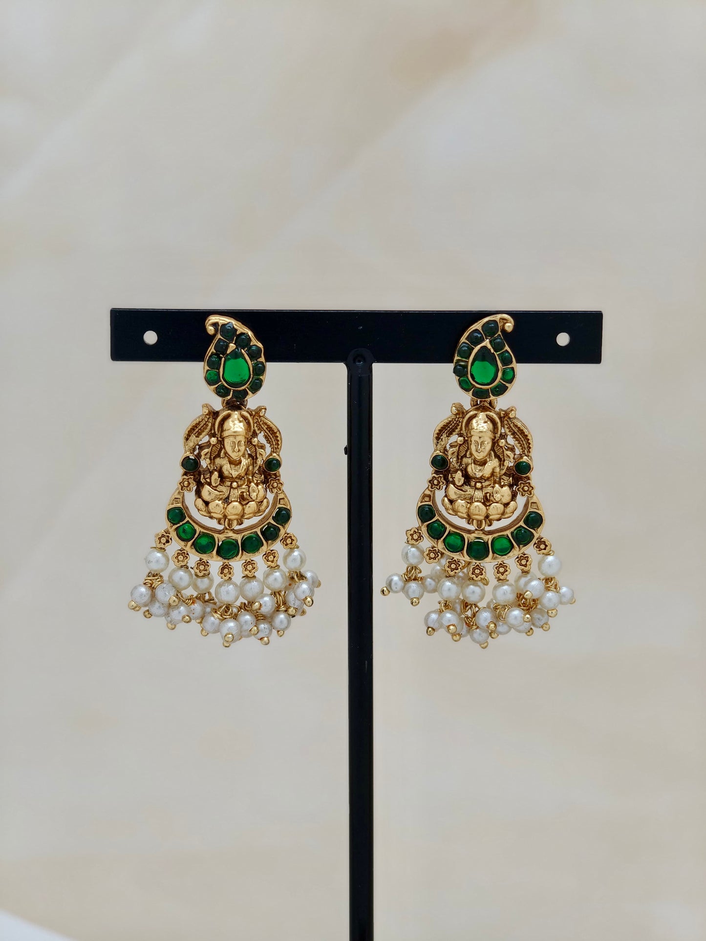 Lekshmi Kemp Stone Necklace Green