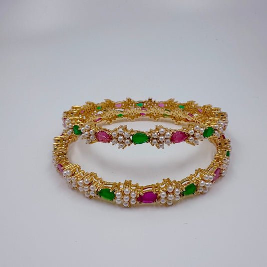 Beautiful Pearl Bangles