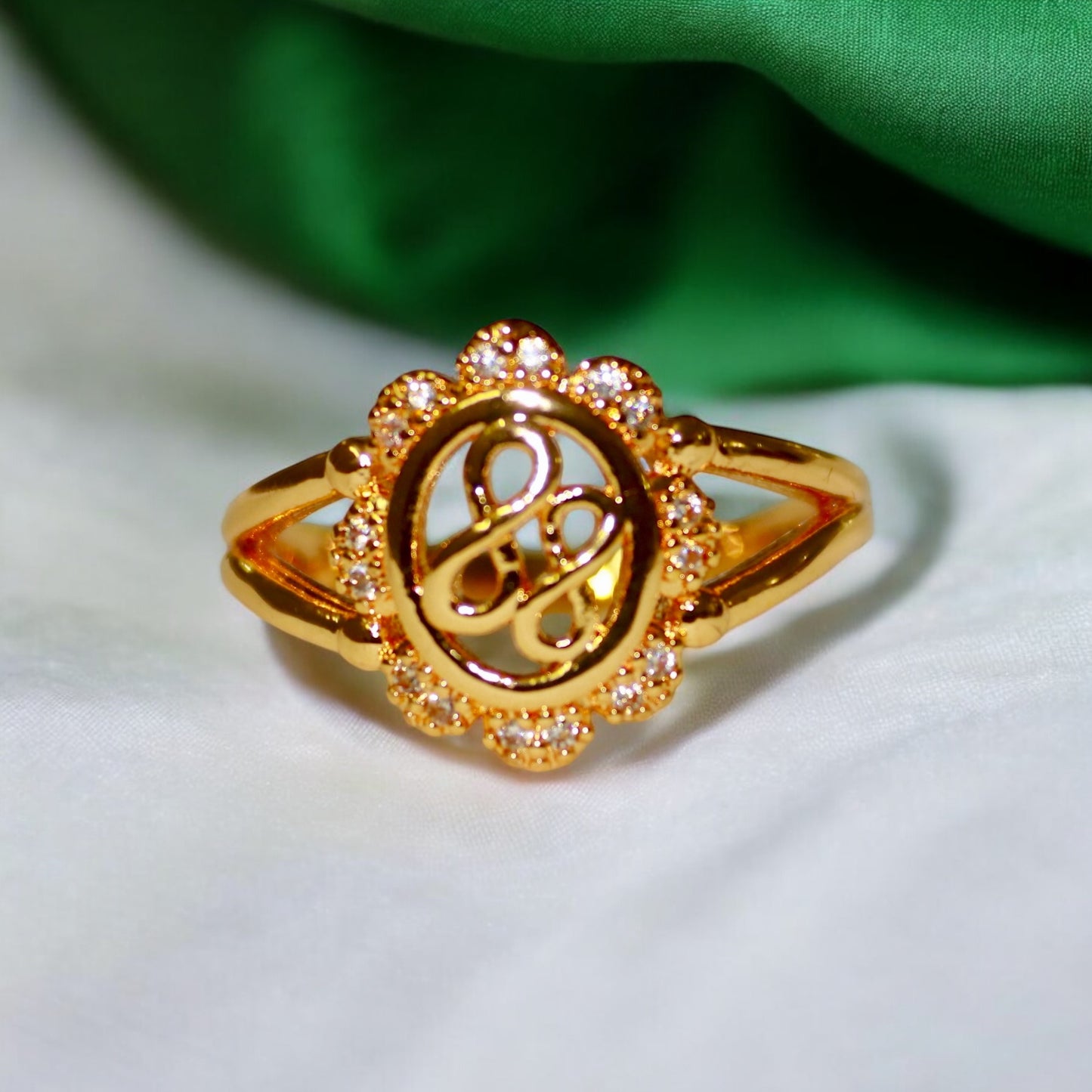 Elegant Gold Plated Ring