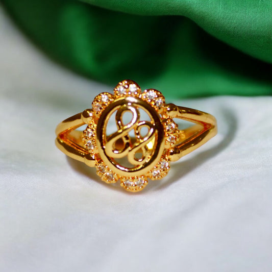 Elegant Gold Plated Ring