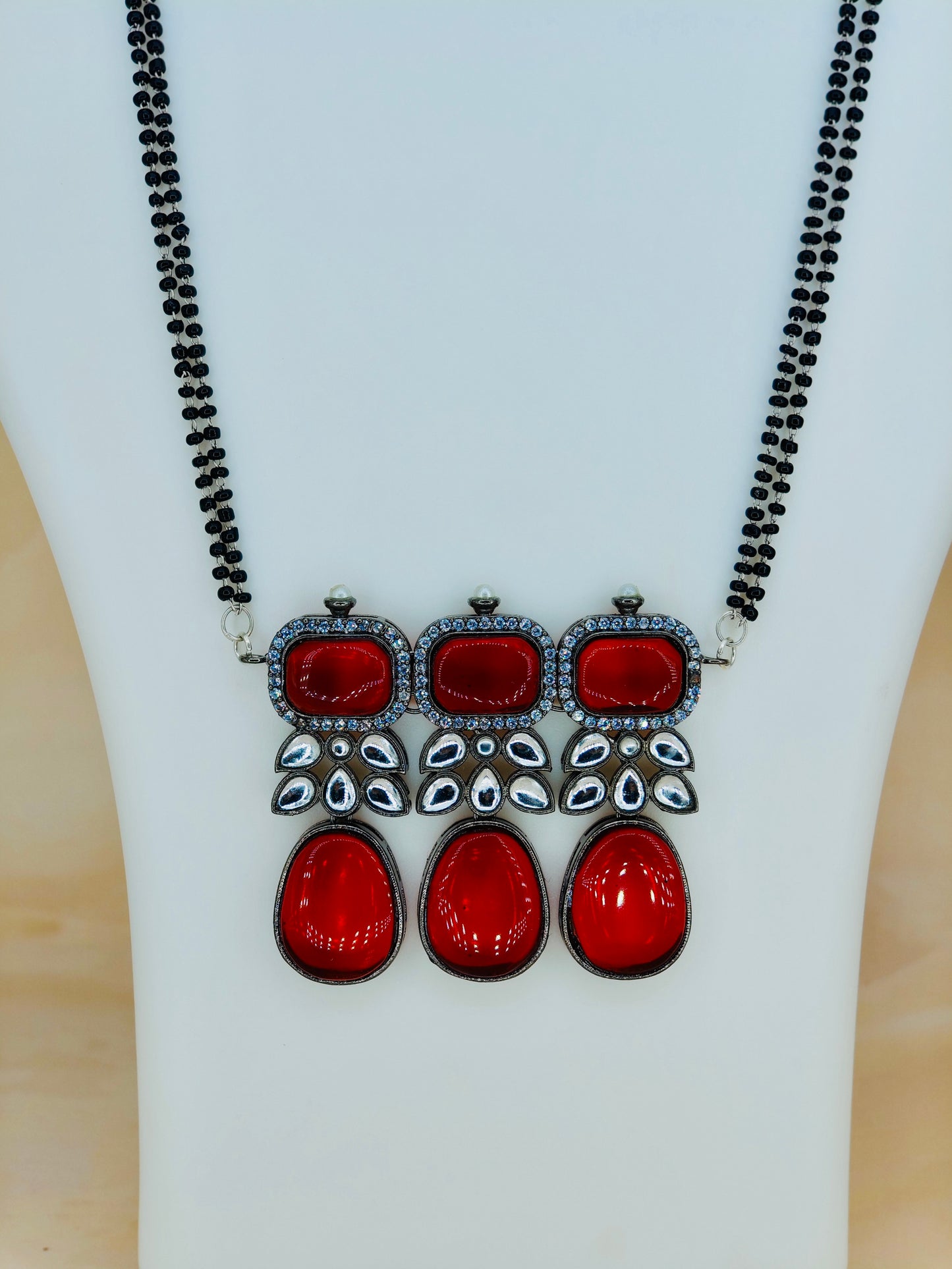 Unique Oxidised Set Red