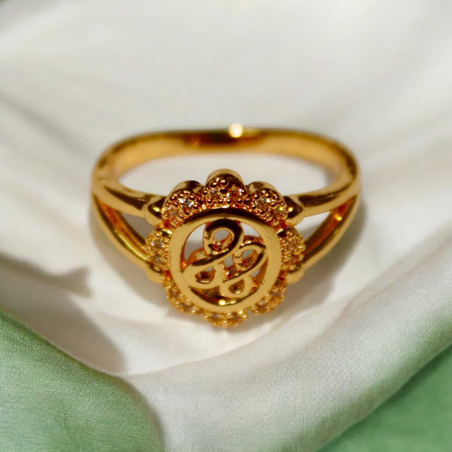 Elegant Gold Plated Ring