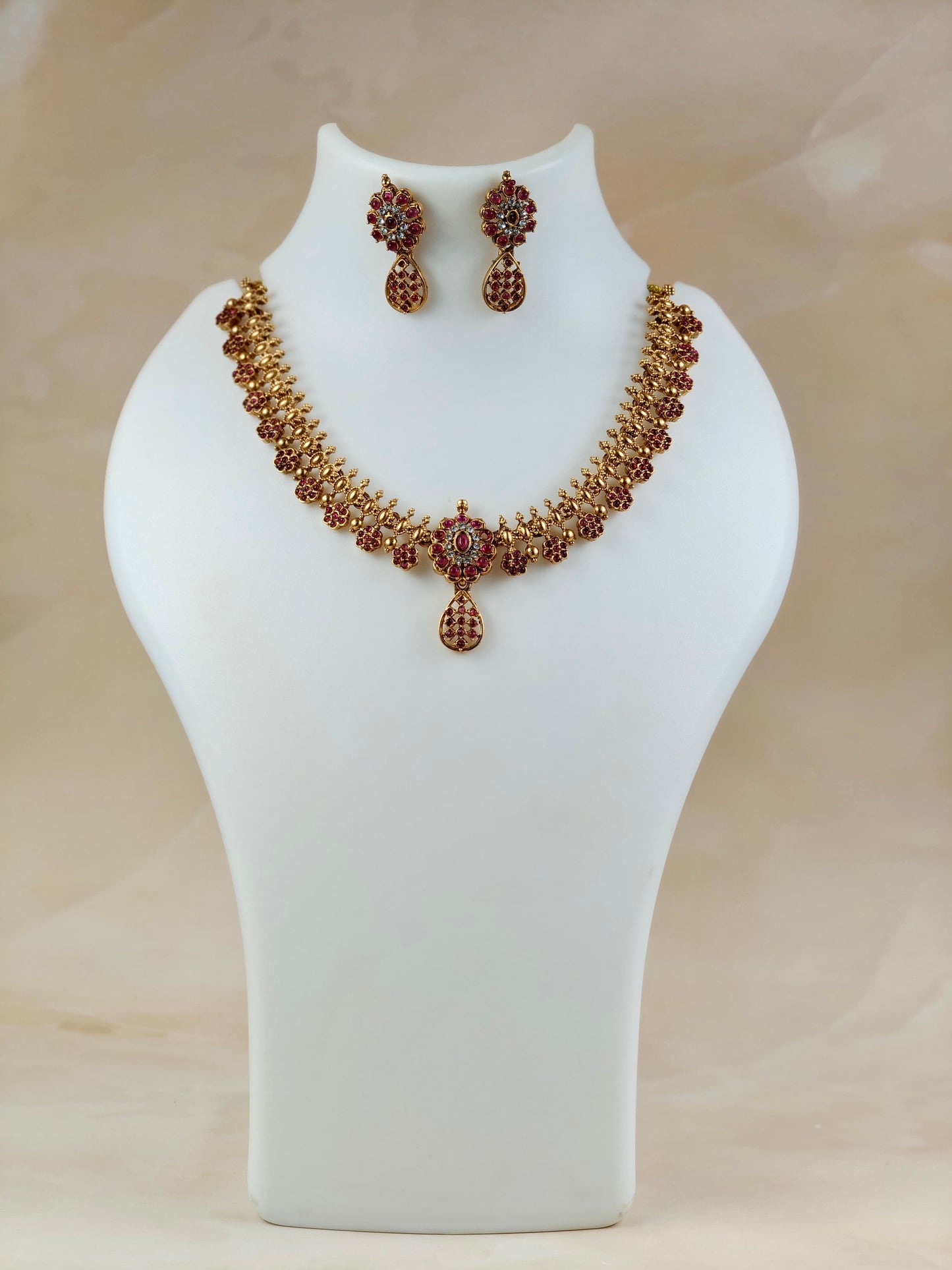 Red Stone Necklace