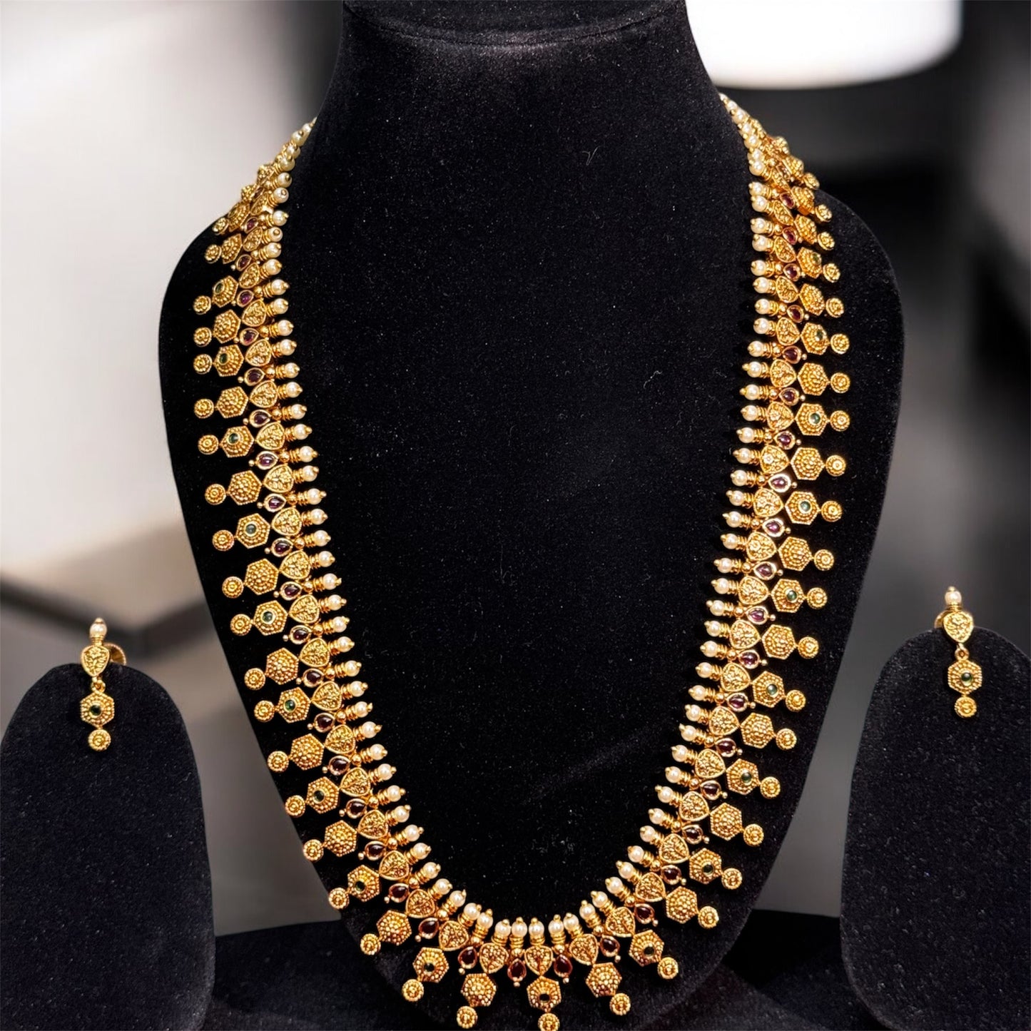 Premium Matte Finish Bridal Haaram