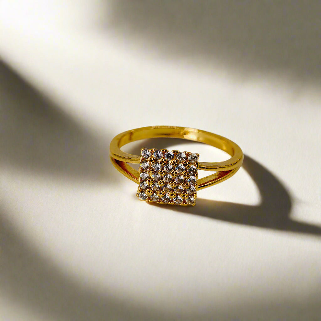 Premium A D Stone Ring