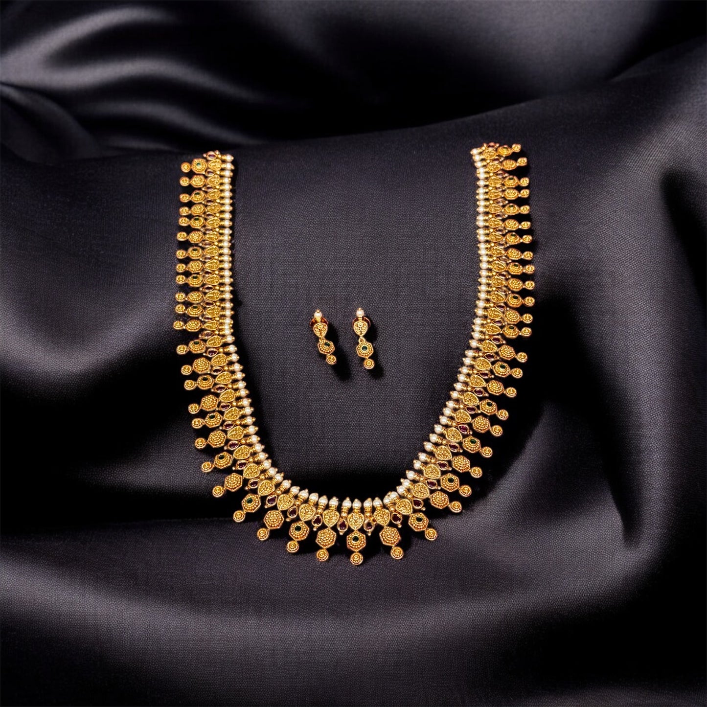 Premium Matte Finish Bridal Haaram