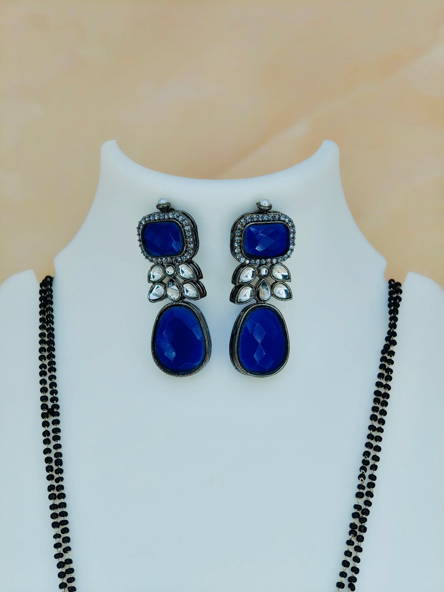 Unique Oxidised Set Blue