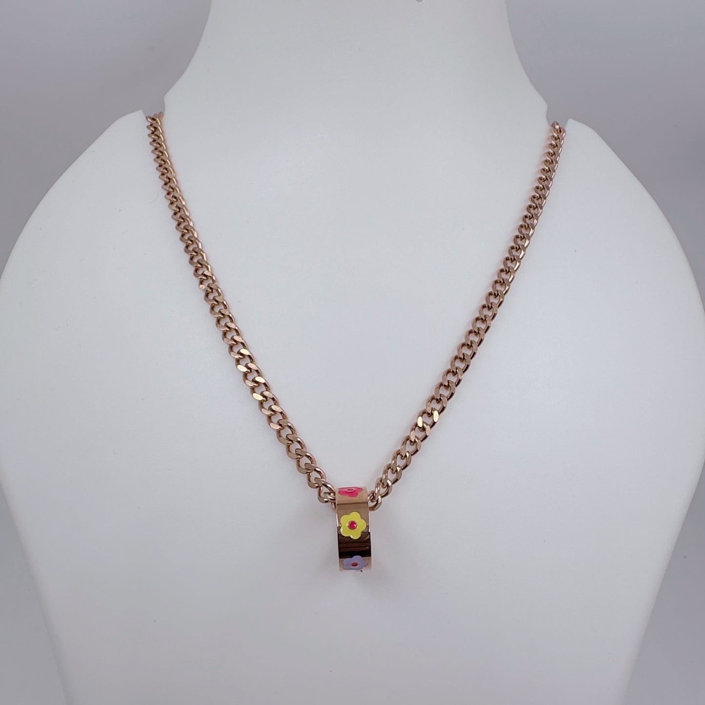Rose Gold Chain with Unique Pendant