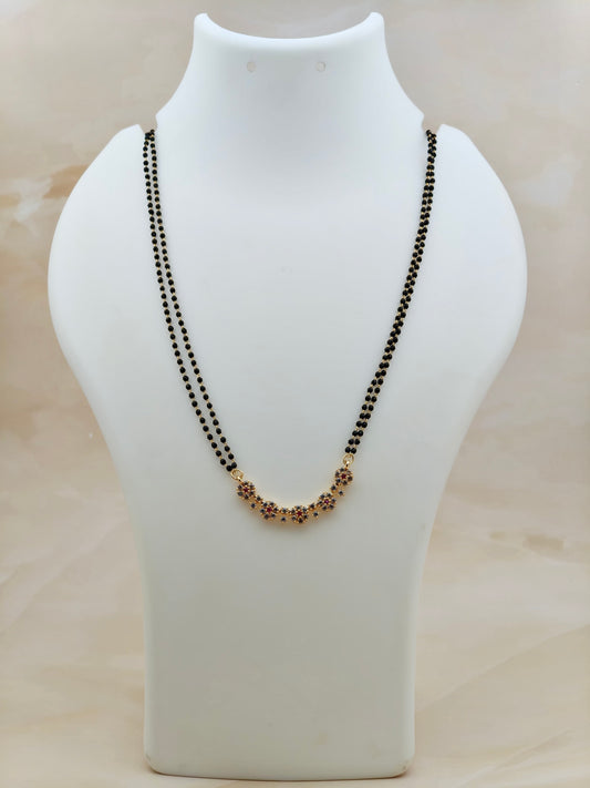 Karimani chain with Multi stone Pendant