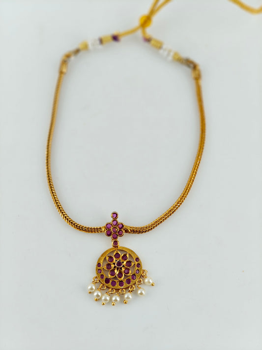 Chutti & Chain Ruby stones