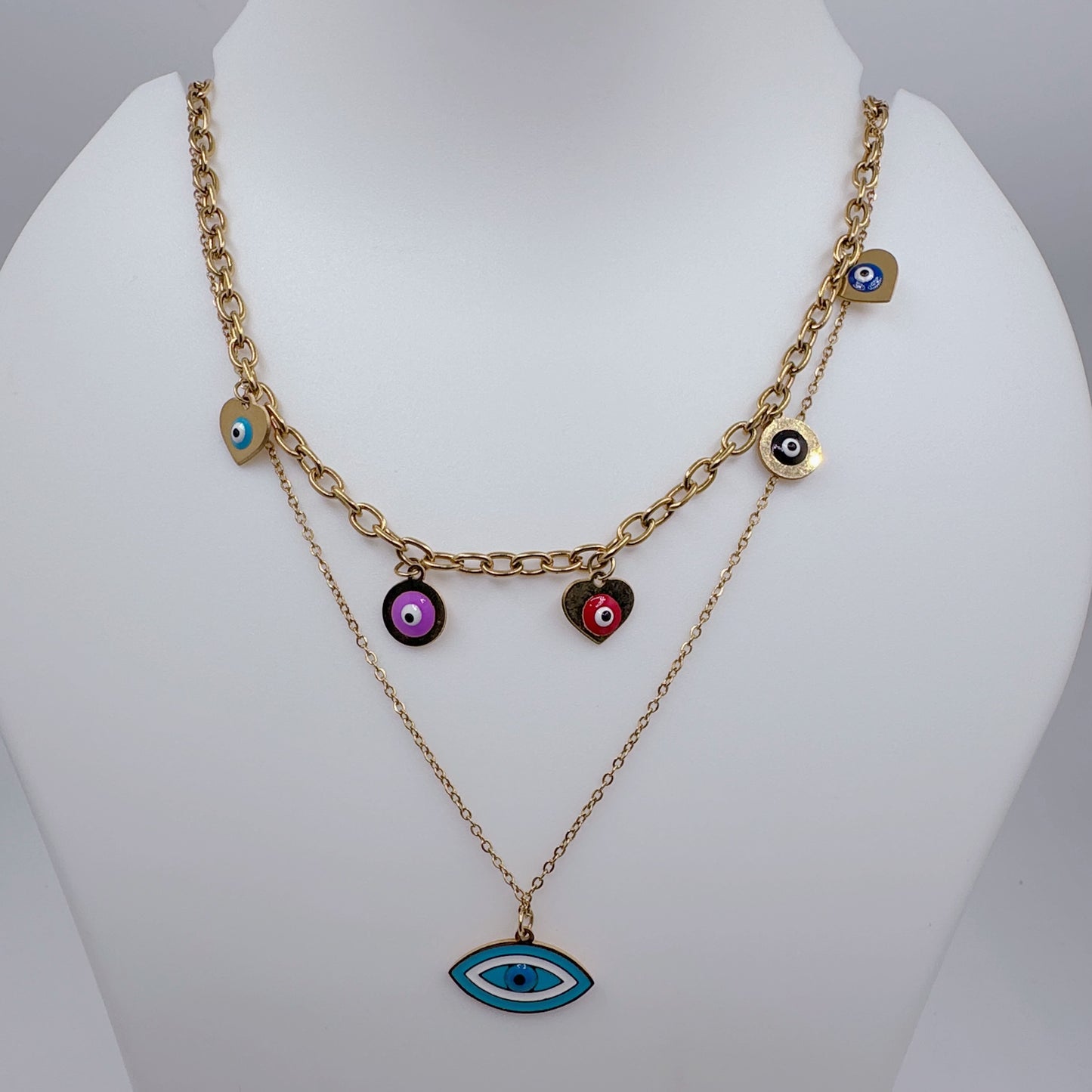 Anti-tarnish Daily Wear Double Layer Chain