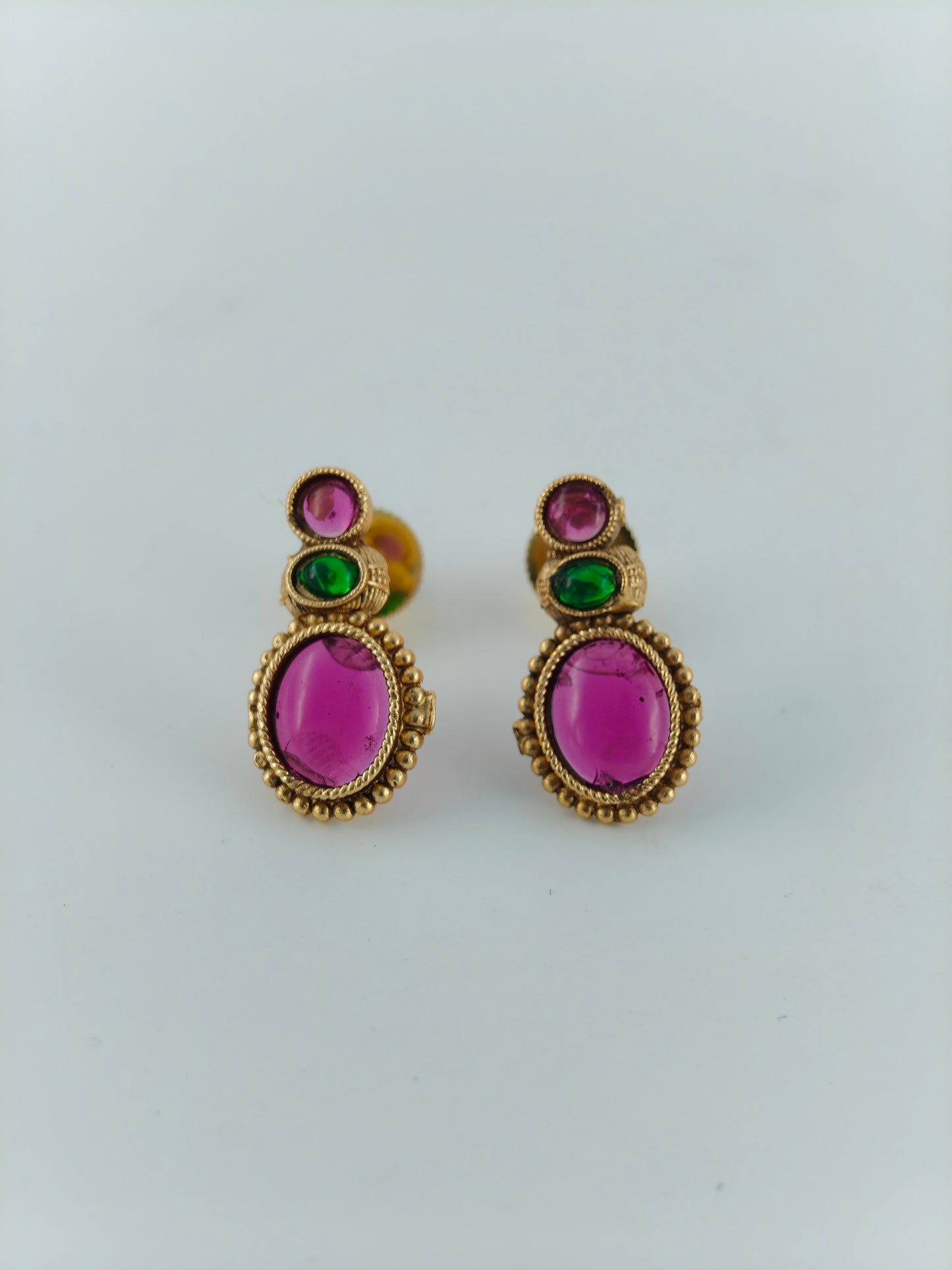 Beautiful Ruby & Emerald stone Necklace
