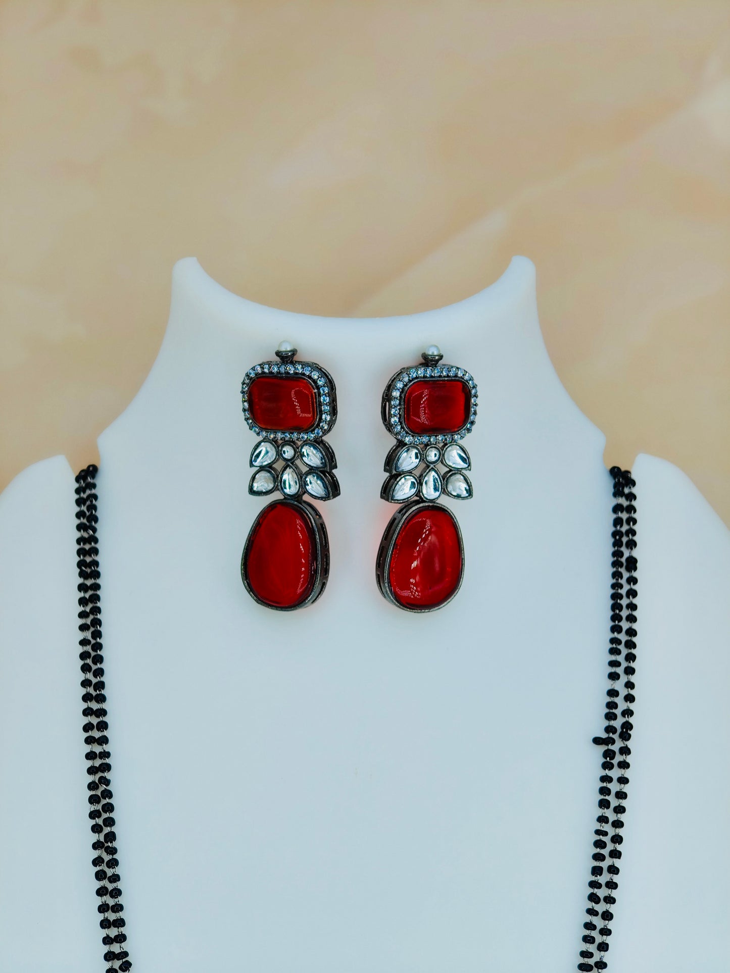 Unique Oxidised Set Red