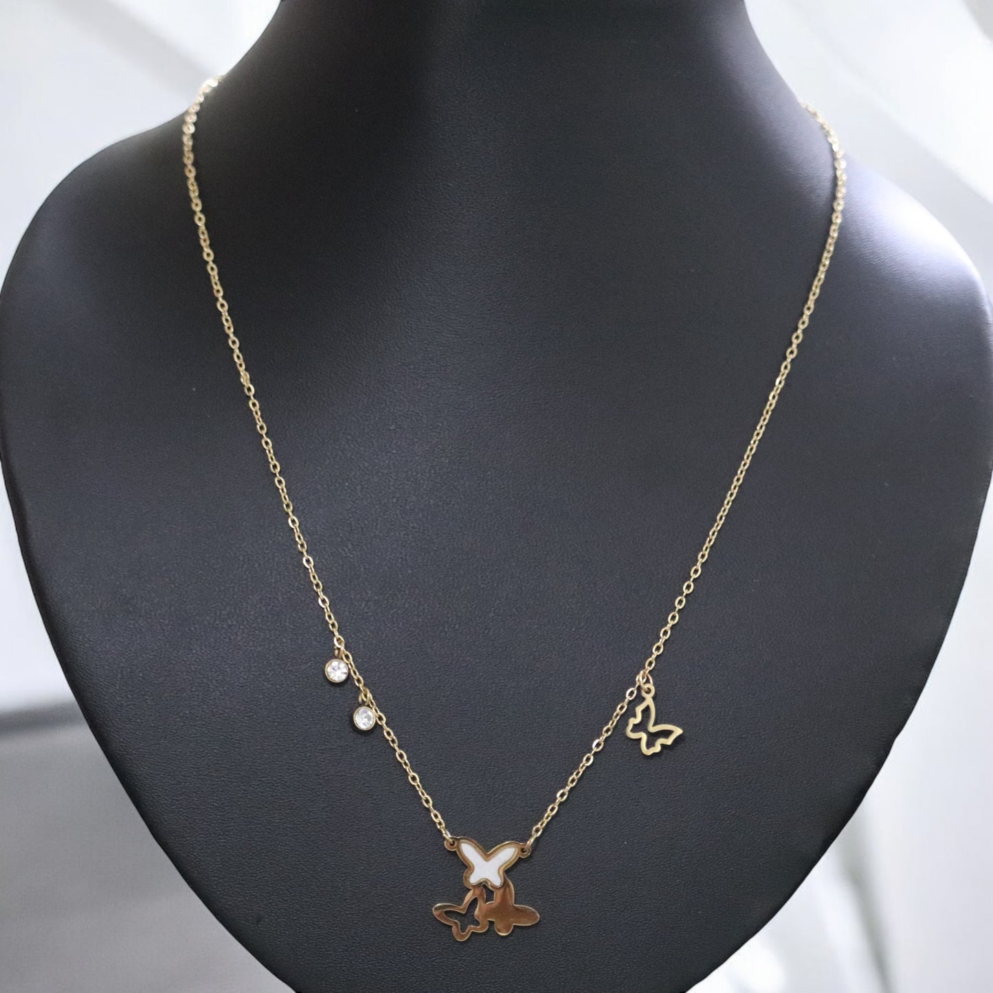 Unique Butterfly Pendant Chain