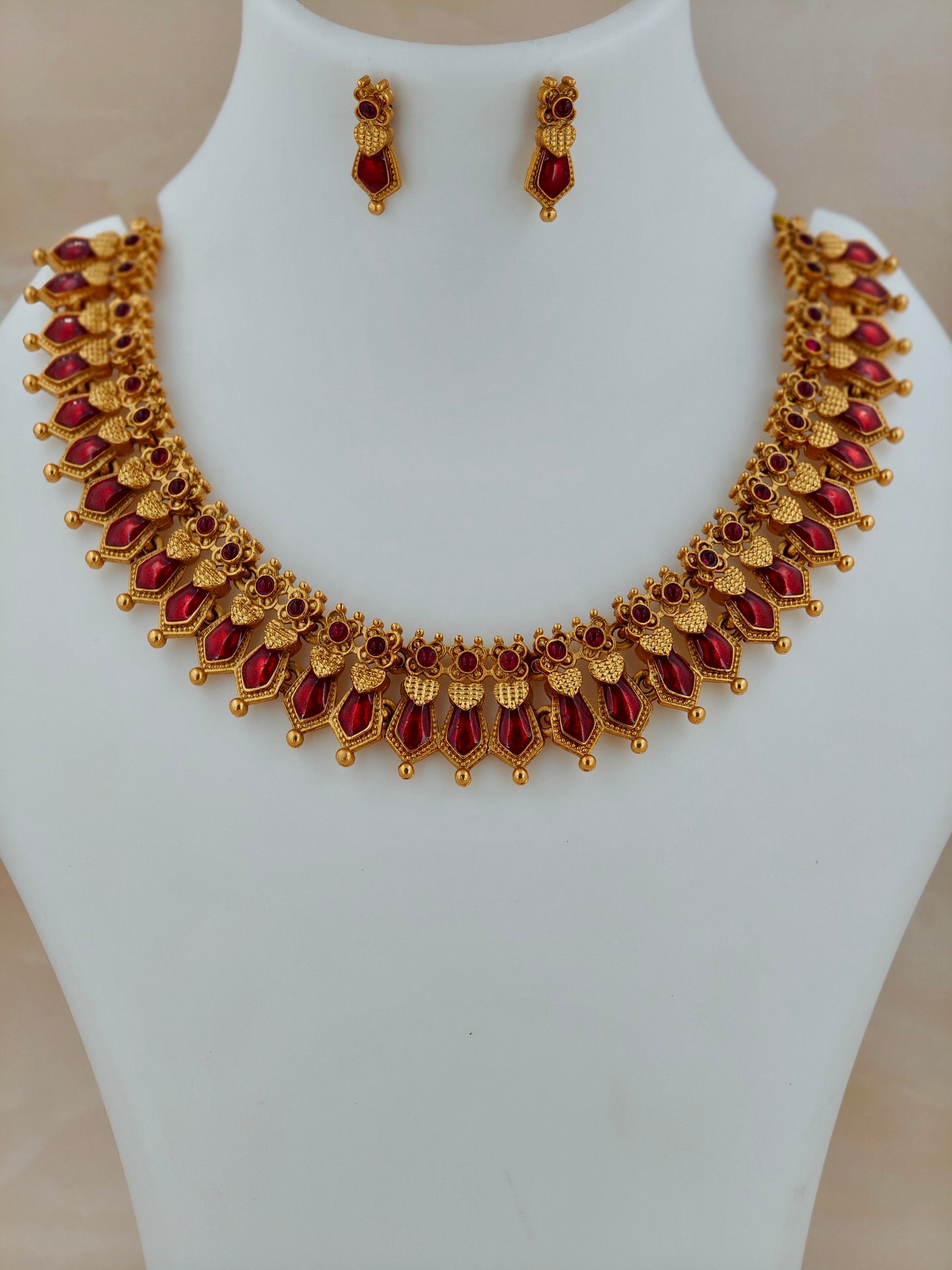 Enamel Nagapadam Red