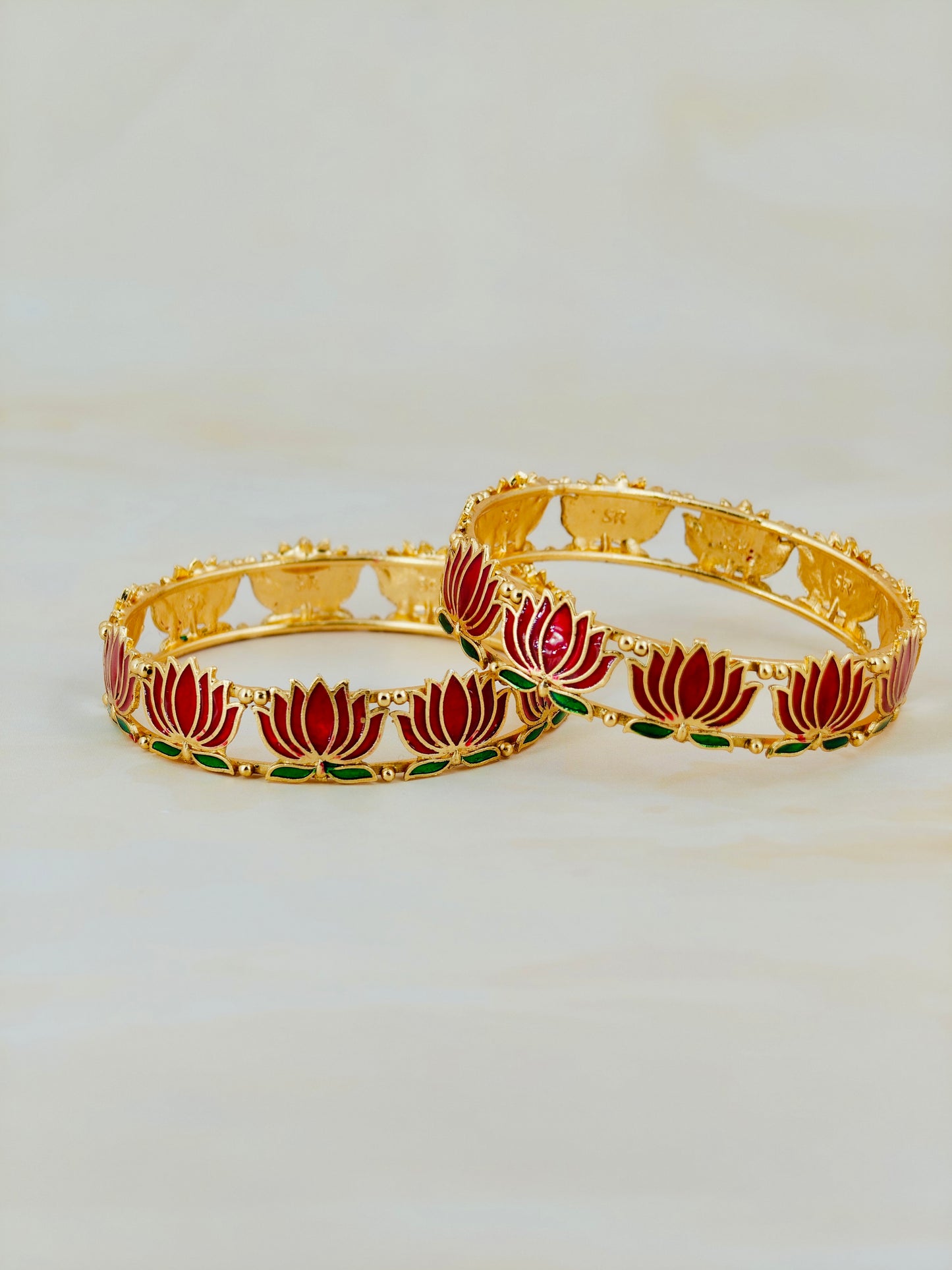 Trending Lotus Bangle Pink