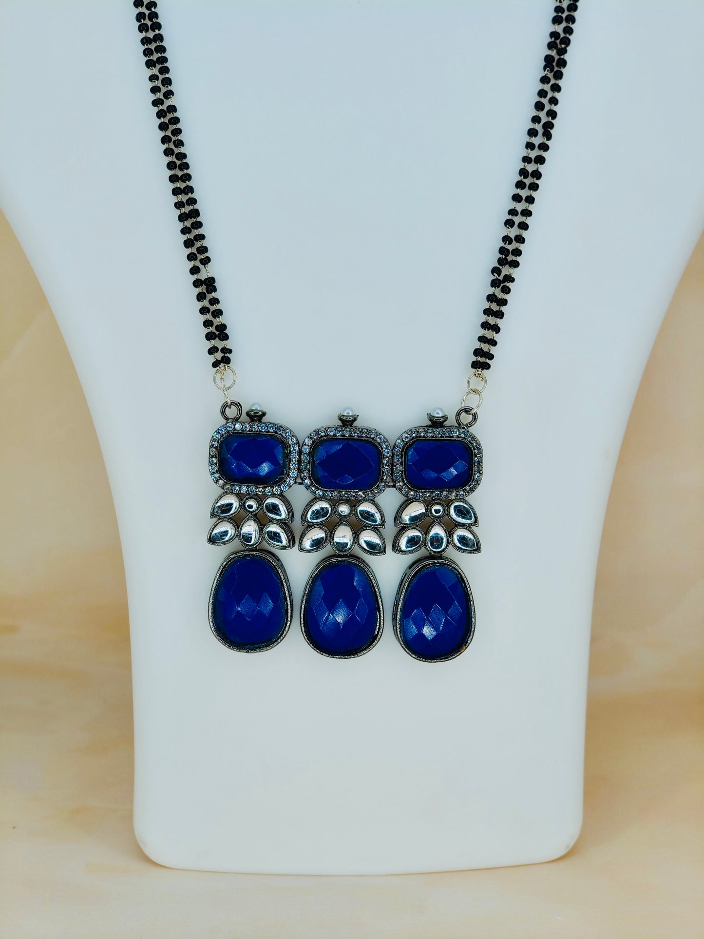 Unique Oxidised Set Blue