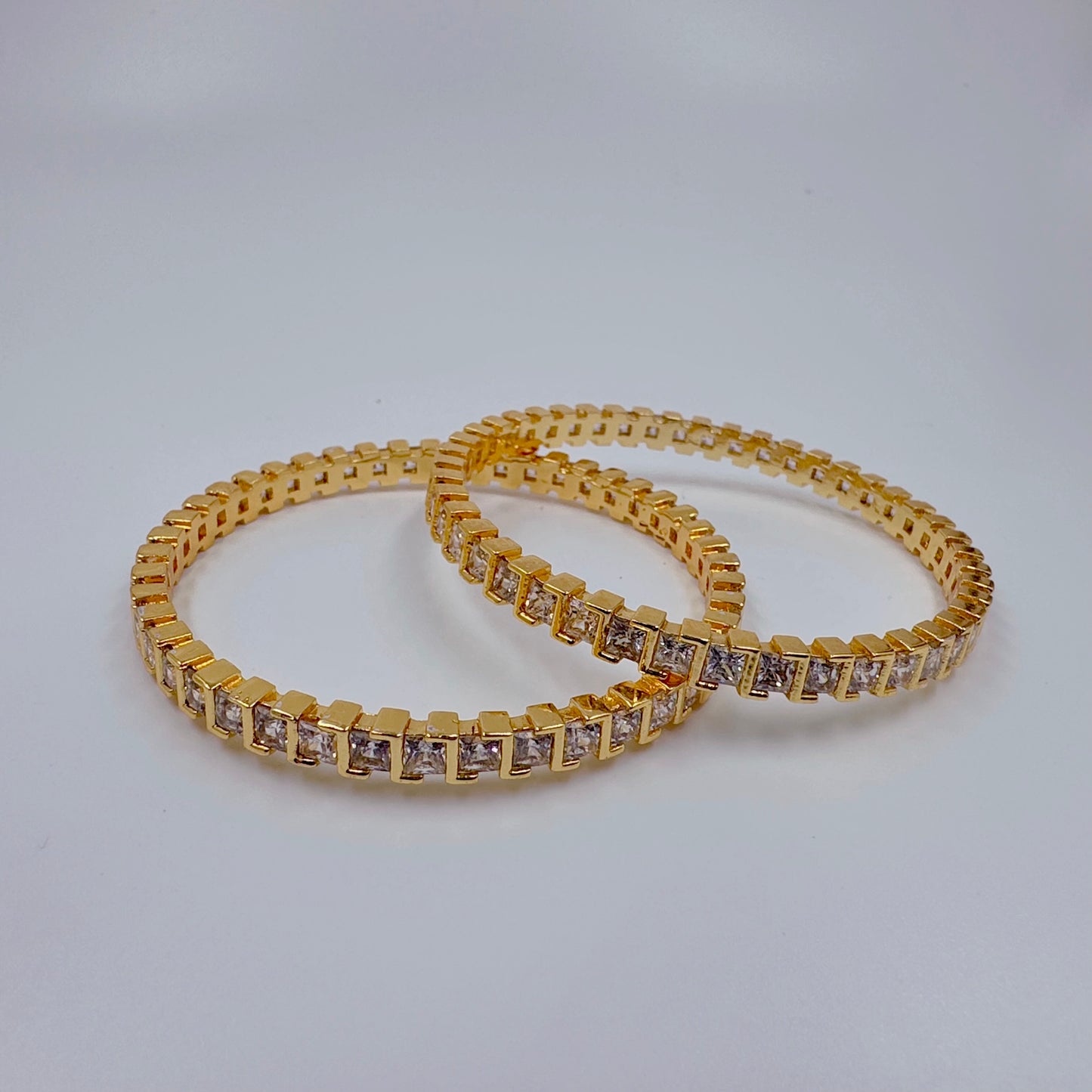 Sparkling Stone Bangles