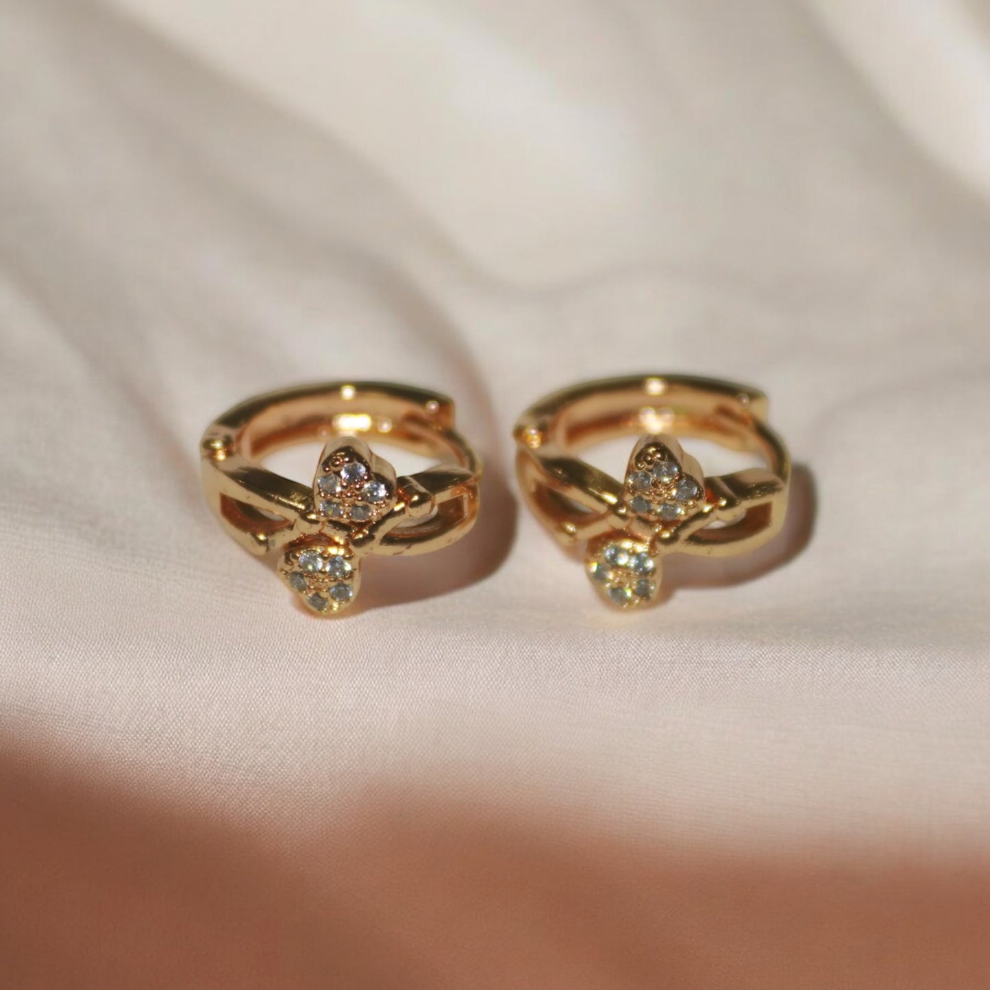 Beautiful A D Stone Earrings