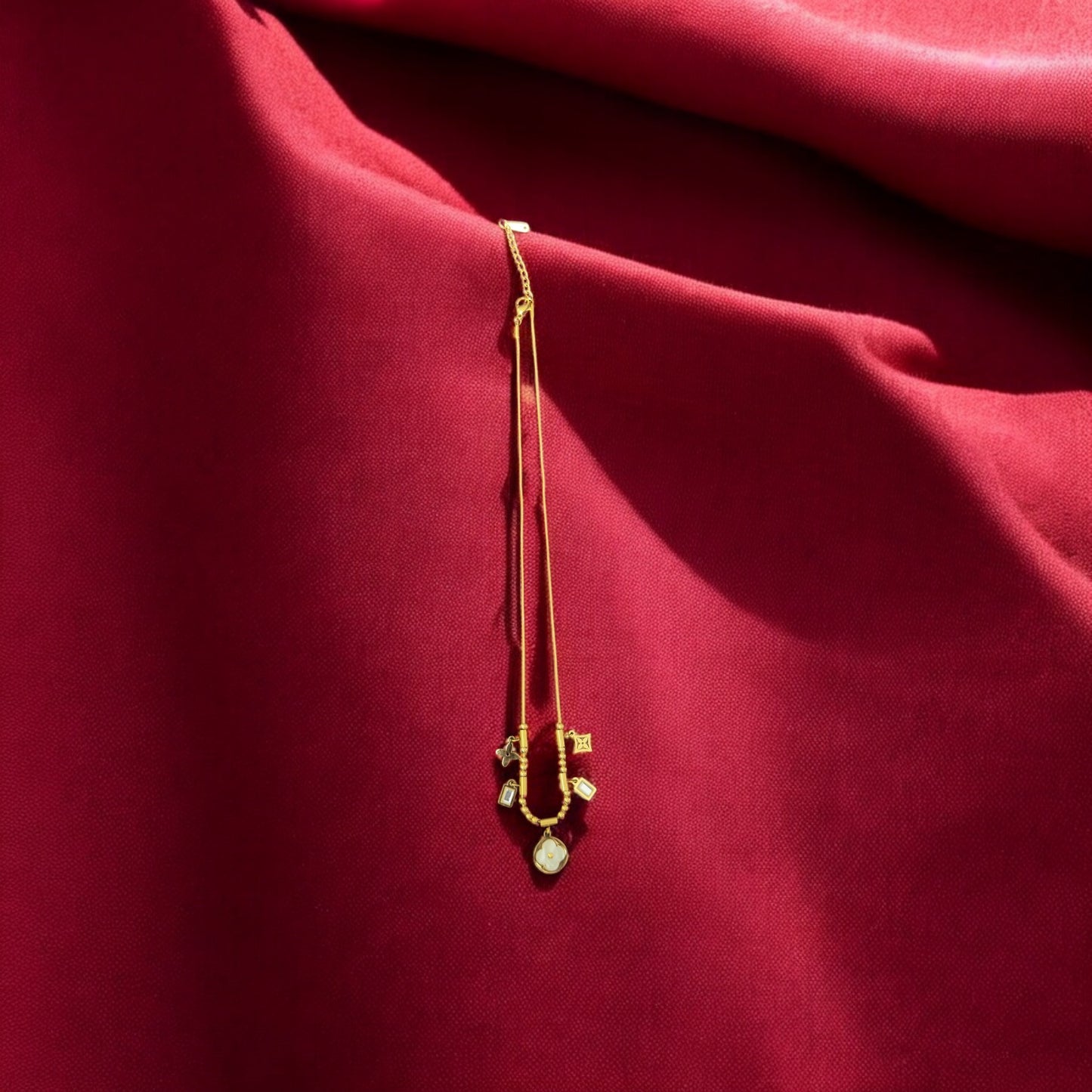 Simple Gold Plated Necklace