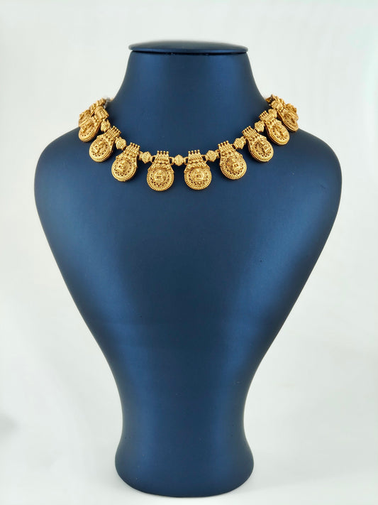 Traditional coin necklace