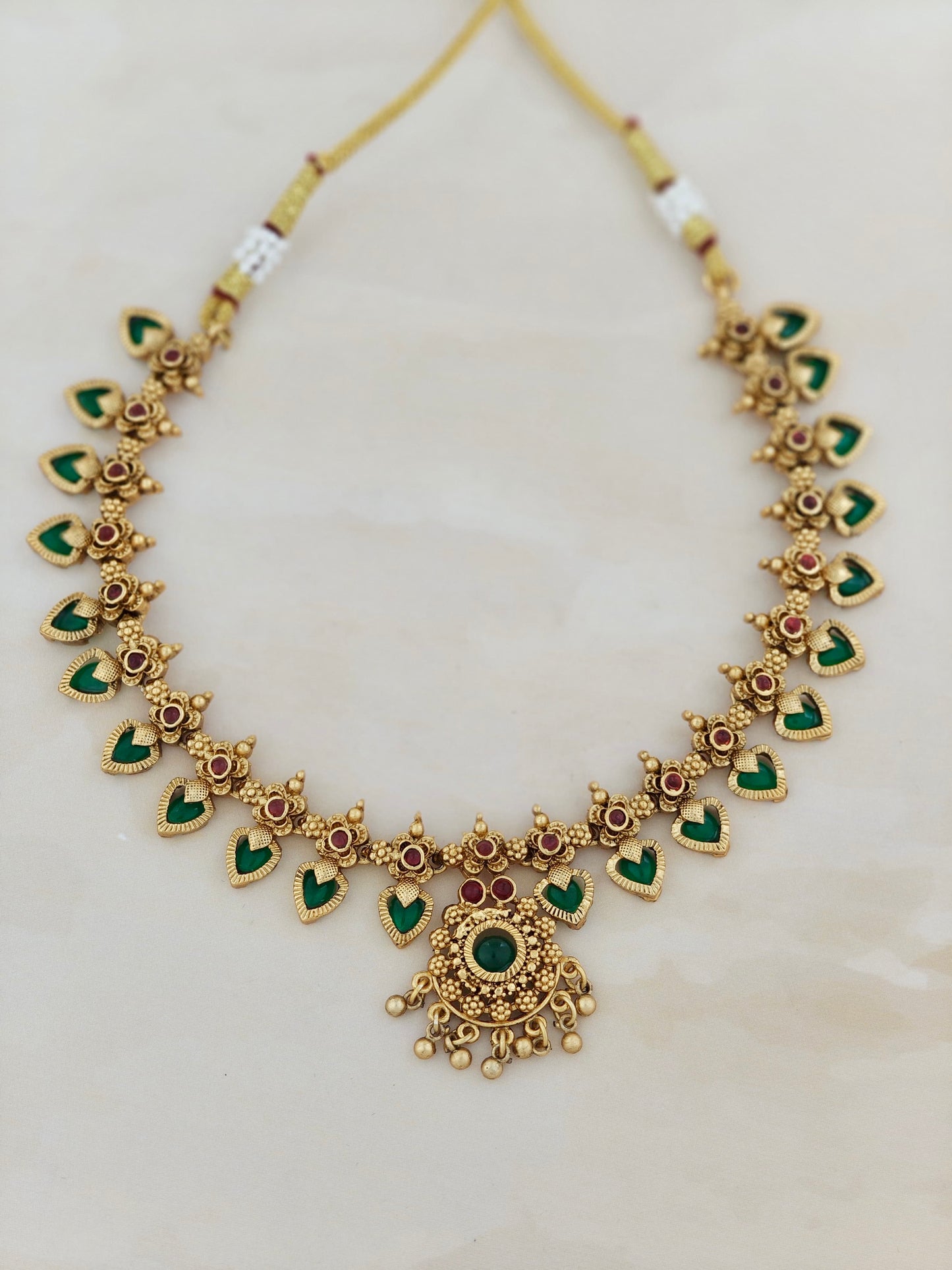 Beautiful Green Stone Necklace