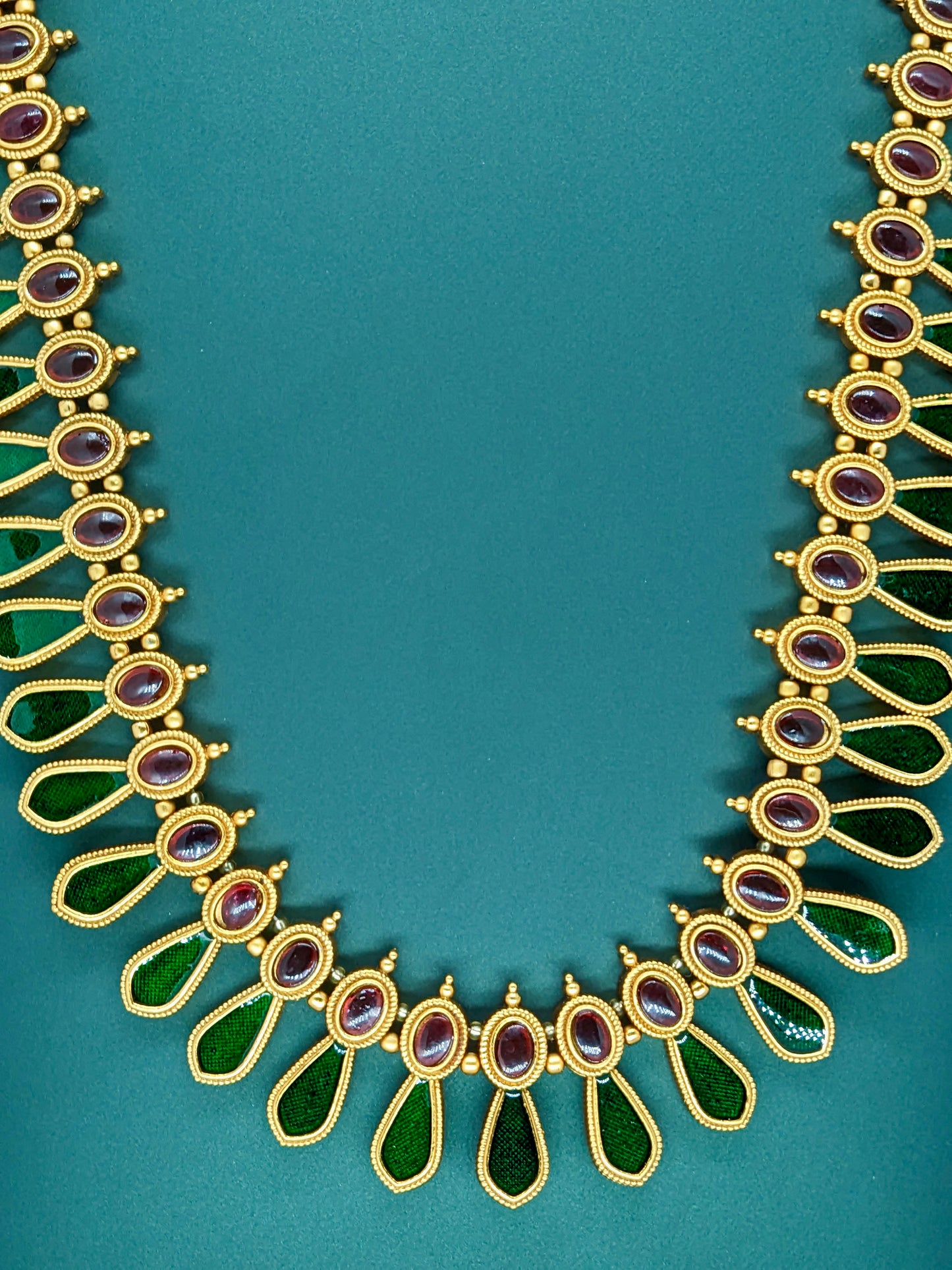 Antique Nagapada haaram Green