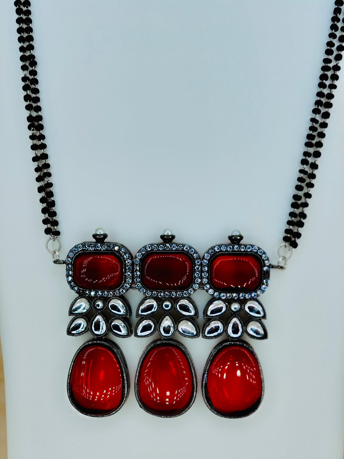 Unique Oxidised Set Red