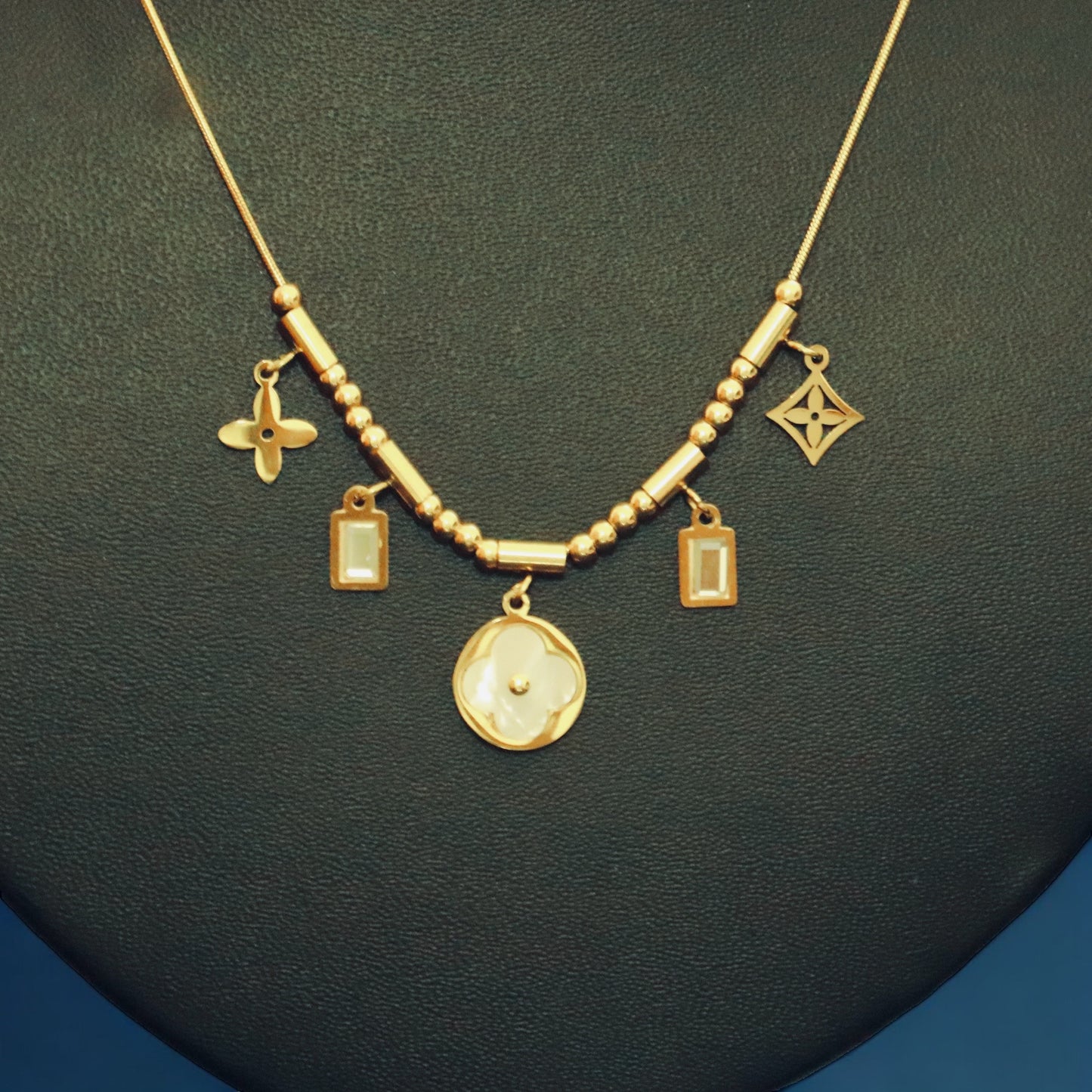 Simple Gold Plated Necklace