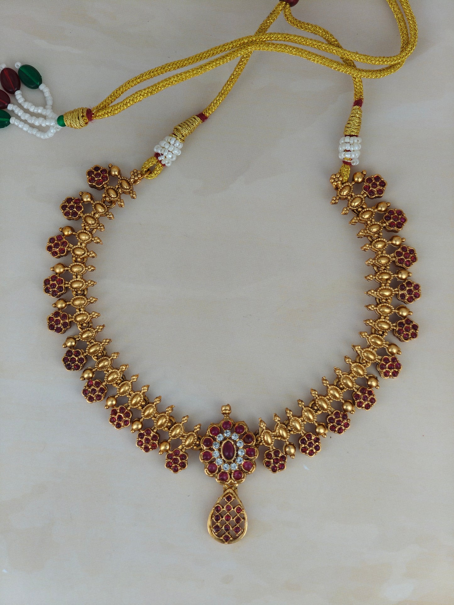 Red Stone Necklace