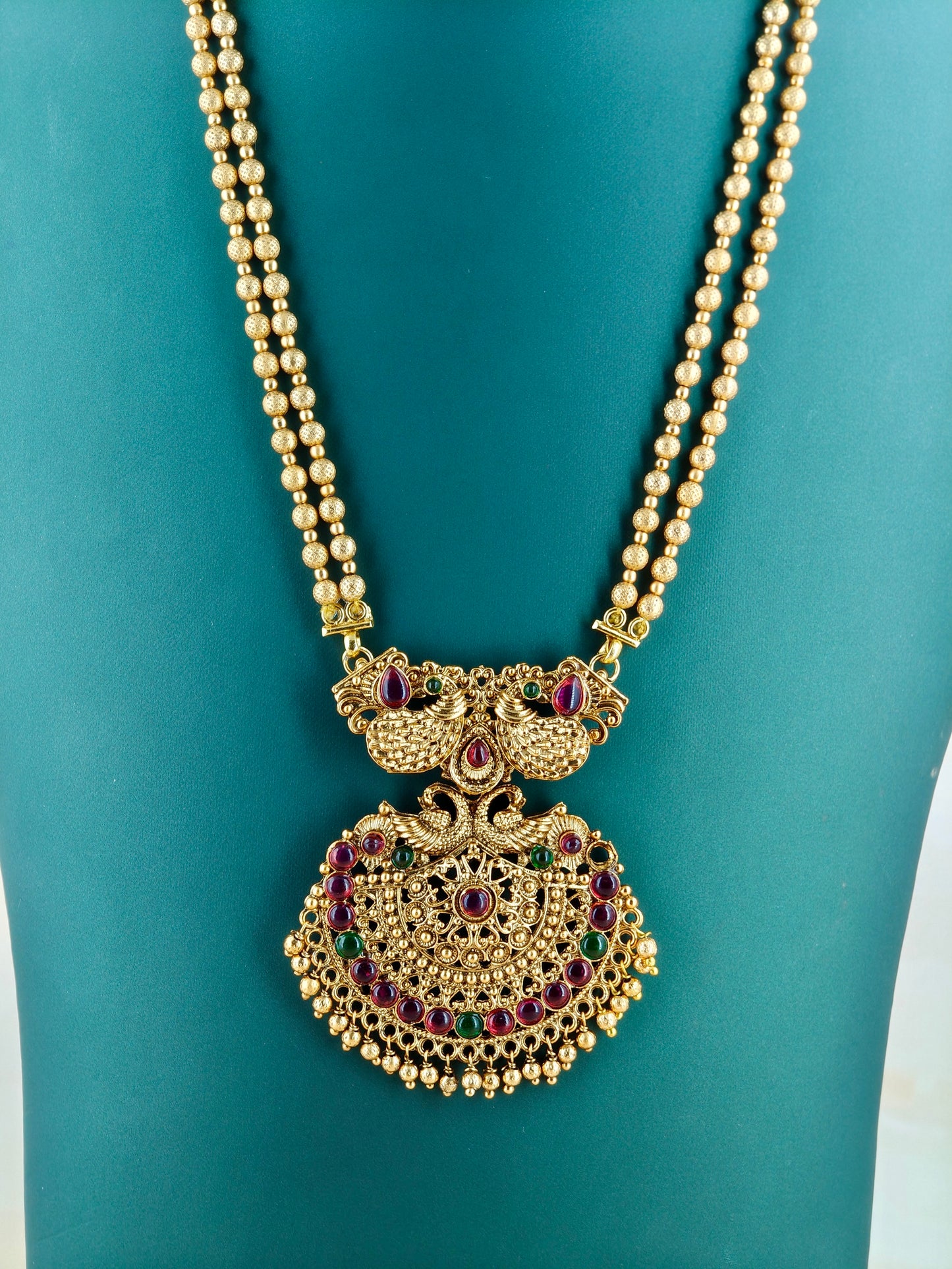 Peacock Pendant Haaram