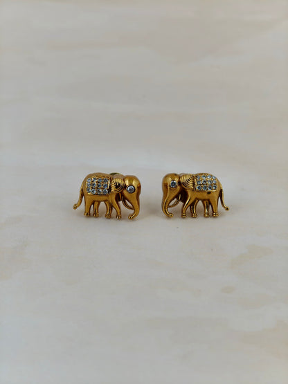 Cutie Elephant Pendant Necklace