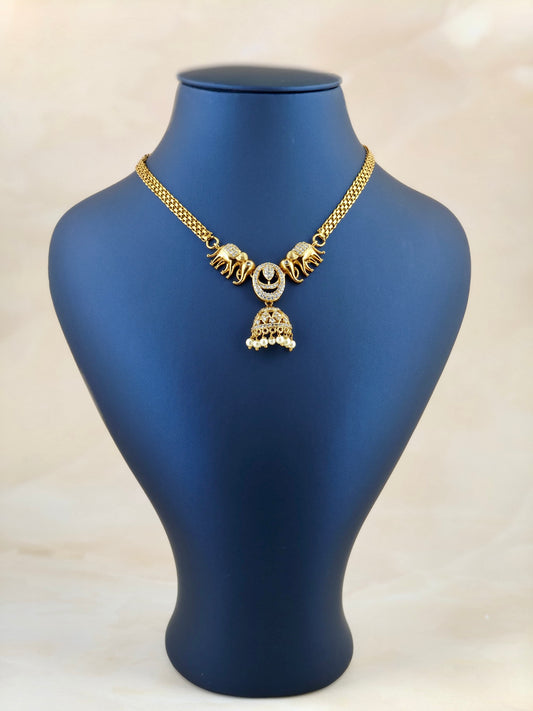Cutie Elephant Pendant Necklace