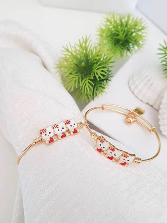 Twinkle Bangle pair for Kids-Adjustable