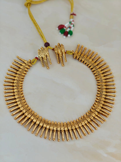 Traditional Pichimottu Necklace