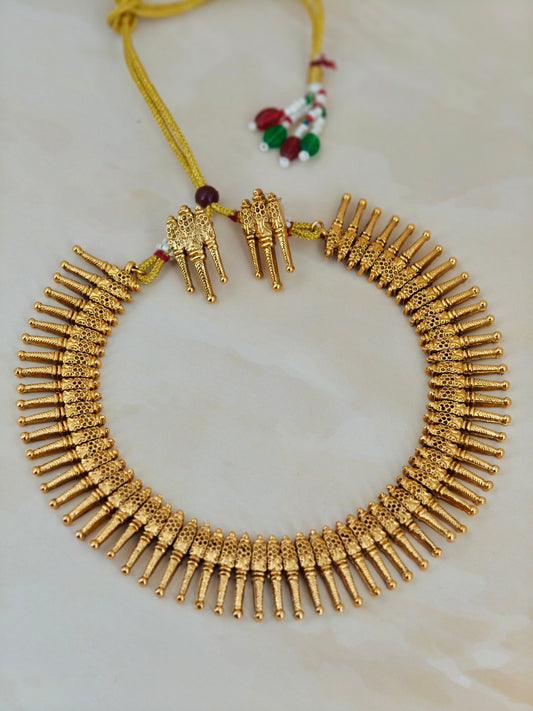 Traditional Pichimottu Necklace