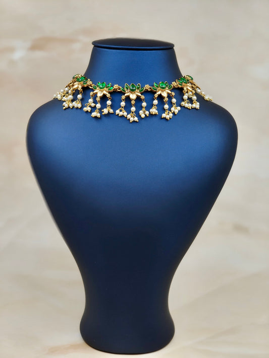 Kemp Lotus Necklace