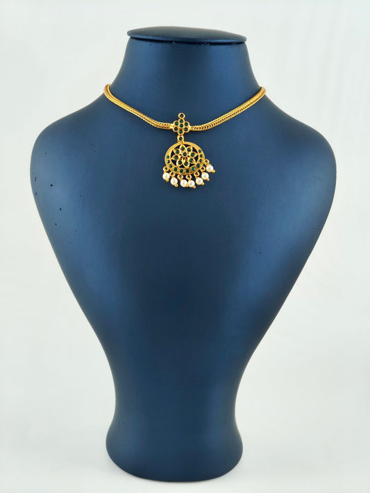 Chutti & Chain Green stones