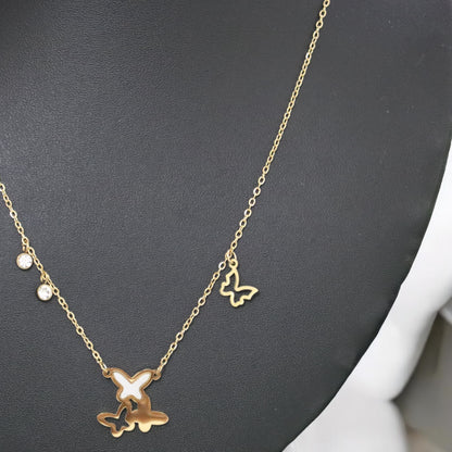Unique Butterfly Pendant Chain