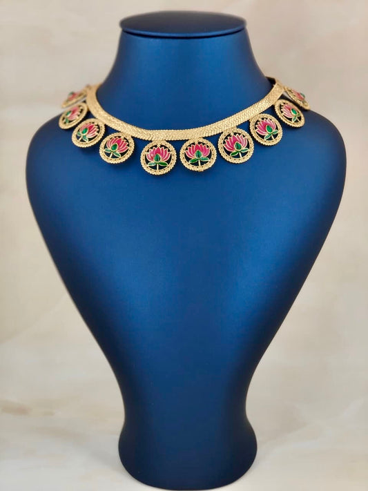 Beautiful Lotus Necklace
