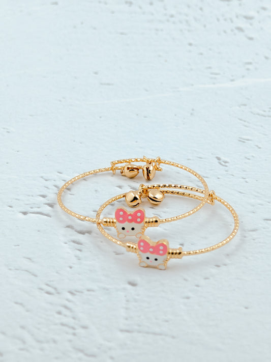 Twinkle Bangle pair for Kids-Adjustable