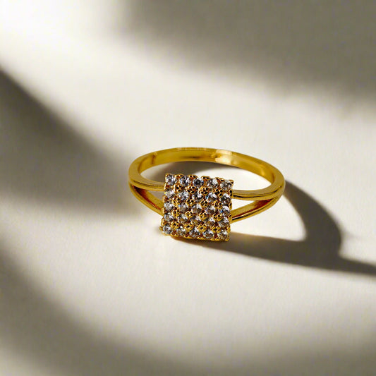 Premium A D Stone Ring
