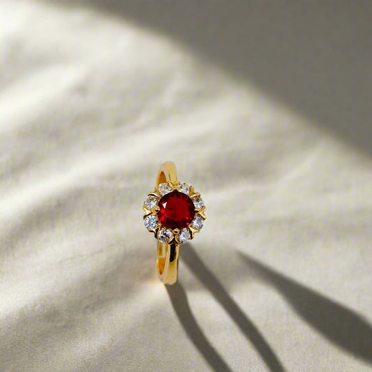 Premium A D Stone Ring