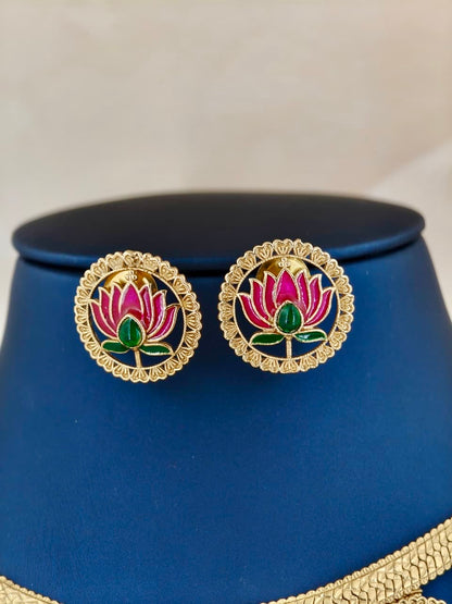 Beautiful Lotus Necklace